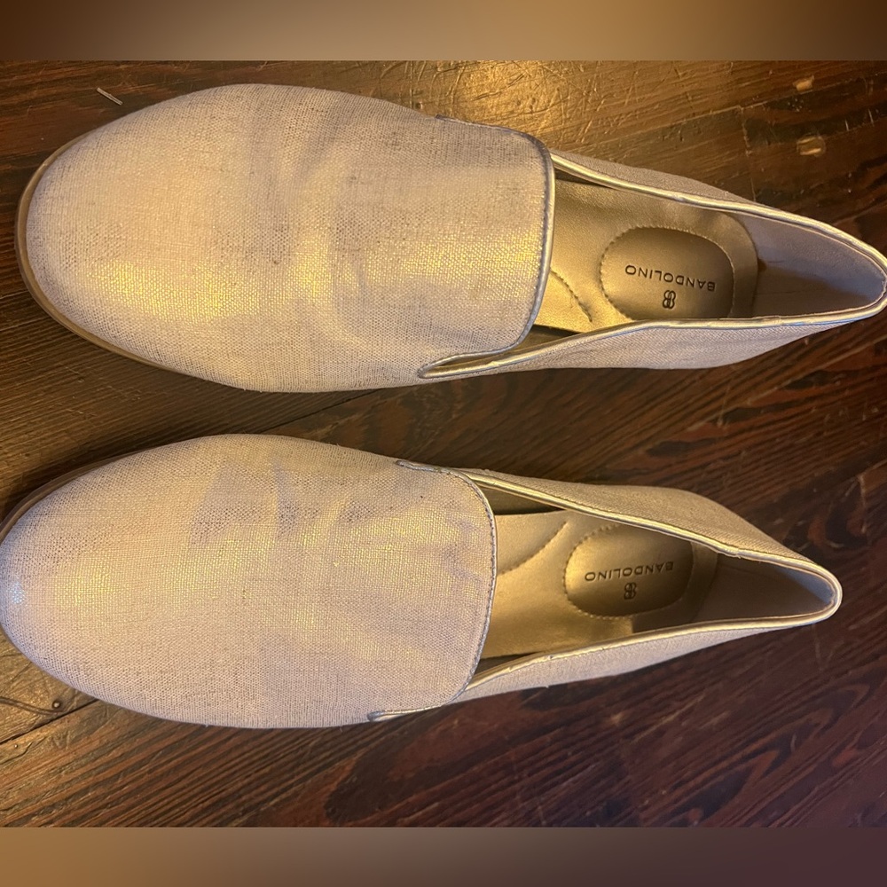 Bandolino Women's Cream Slip-On Shoes